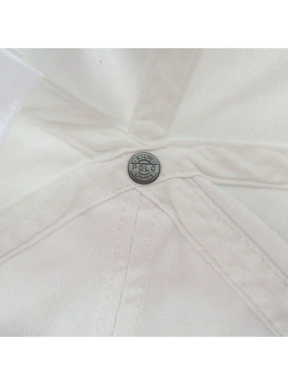 Polo Ralph Lauren Ralph's Coffee New York NYC Baseball Hat Cap White NEW - Picture 10 of 14